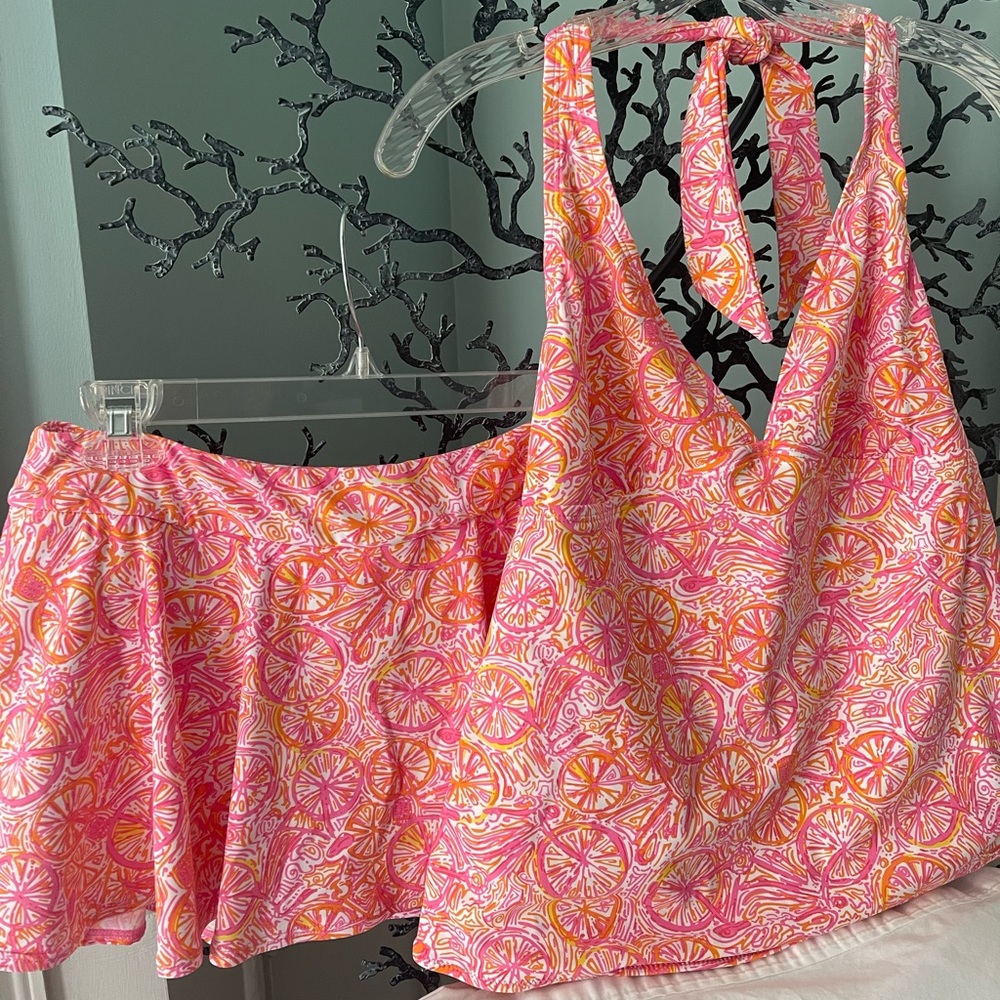 Lilly Pulitzer Tankini Top w/Skirted Bottom